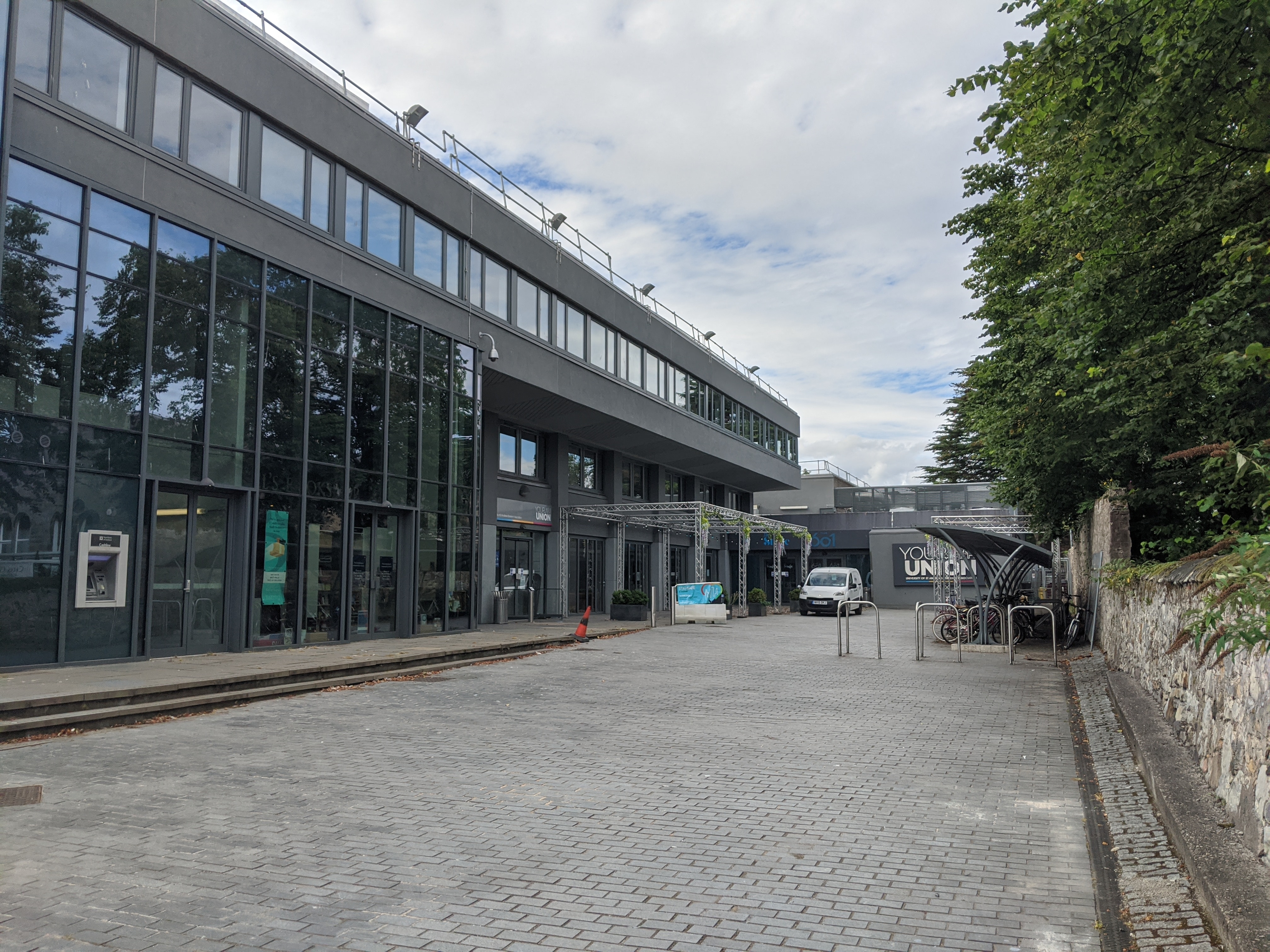 Our outdoor spaces are ideal for bake sales and stalls.