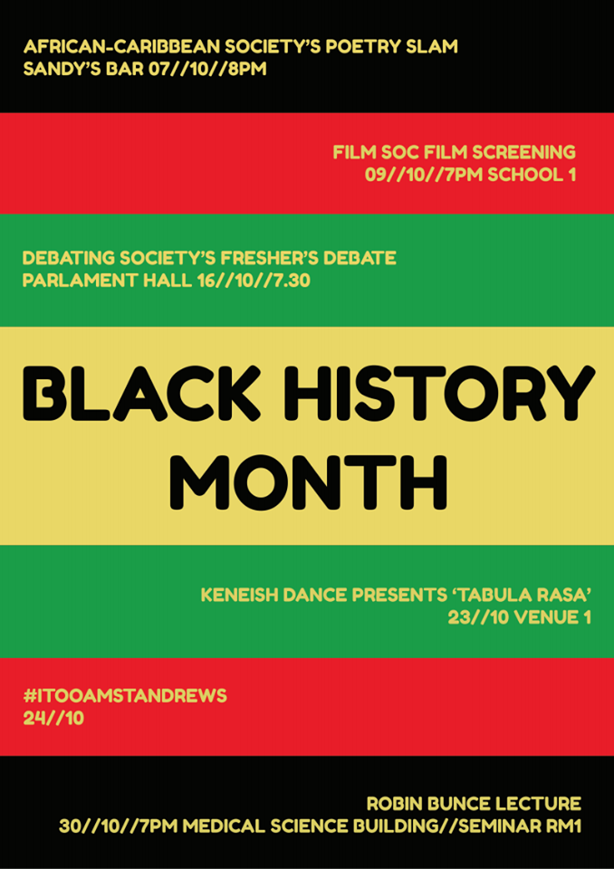 Black History Month Poster