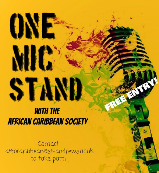 One Mic Stand with the African-Caribbean Society