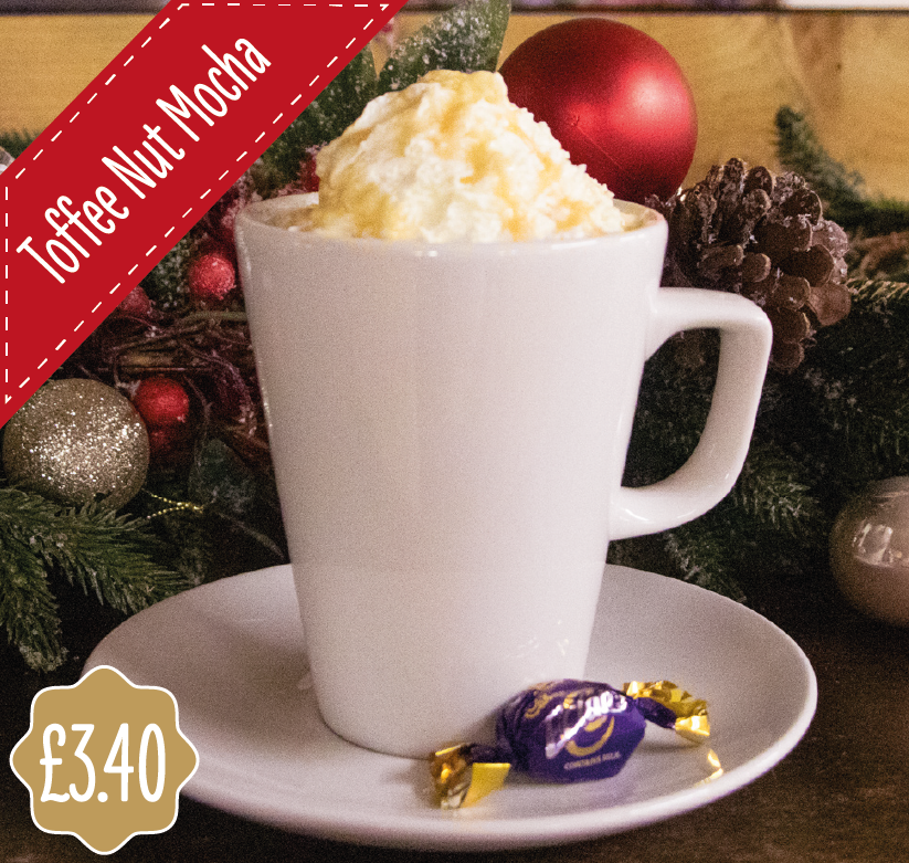 Toffee Nut Mocha, £3.40